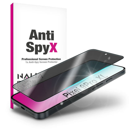 NALIA AntiSpyX für Google Pixel 9 Pro XL Glas, Privacy Schutzglas [9H], Blickschutz bei Seitenansicht, Gehärtetes Anti-Kratzer Displayglas, Touch-kompatibel, Anti-Fingerprint Default Title NALIA GlasSchutz