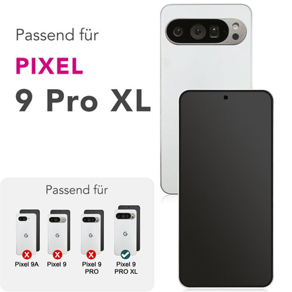 NALIA AntiSpyX für Google Pixel 9 Pro XL Glas, Privacy Schutzglas [9H], Blickschutz bei Seitenansicht, Gehärtetes Anti-Kratzer Displayglas, Touch-kompatibel, Anti-Fingerprint Default Title NALIA GlasSchutz