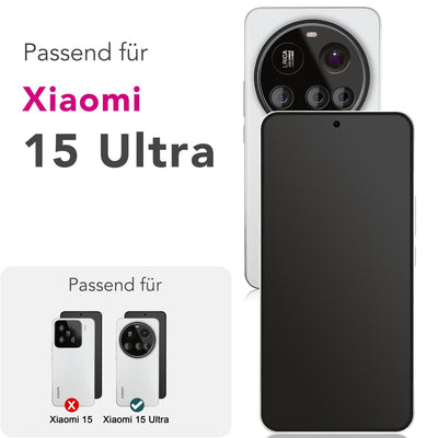 NALIA 2x Schutzglas für Xiaomi 15 Ultra – Full-Screen Schutz 9H & Hüllenfreundlich – ARMORGLASSX (Display Glasfolie Transparent & 9H Härte) – Marke aus Berlin Default Title NALIA GlasSchutz