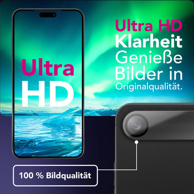 NALIA 2x Kameraschutzglas für iPhone 17 Air – Linsenschutz 9H & Case-Friendly – FOCUS.X2 MAX (HD-Echtglas Transparent) – Marke aus Berlin Default Title NALIA GlasSchutz