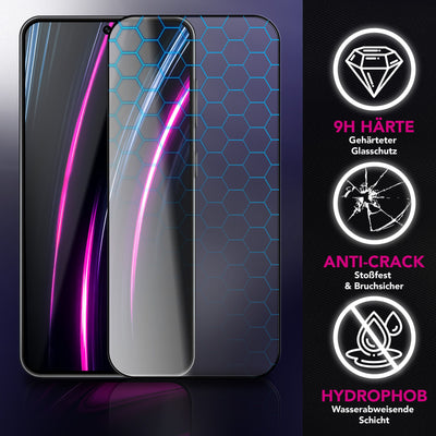NALIA 2x Schutzglas für Samsung Galaxy S25 FE – Full-Screen Schutz 9H & Hüllenfreundlich – ARMORGLASSX (Display Glasfolie Transparent & 9H Härte) – Marke aus Berlin Default Title NALIA GlasSchutz