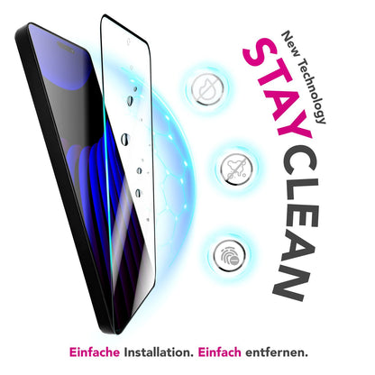 NALIA Display Glas ArmorGlassX für Apple iPhone 17 (super klarer Displayschutz) - 2x Schutzglas 9H Härte, Anti-Fingerprint, Kratzfest, Hüllen-freundlich, Oleophob, schwarzer Rahmen Default Title NALIA GlasSchutz