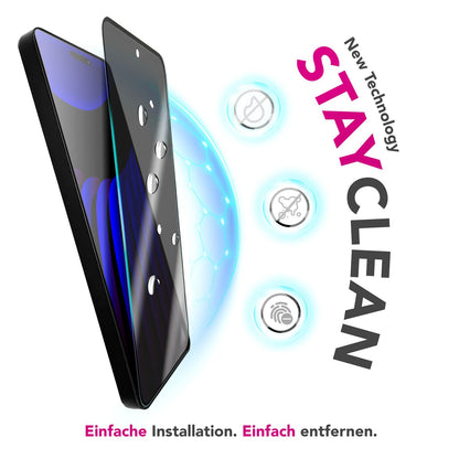 NALIA Privacy Schutzglas AntiSpyX für Apple iPhone 17 (Diskreter Blickschutz) - Display Glas 9H Härte, Anti-Spy Sichtschutz, Kratz-Resistent, Screen Protector, Hüllen-freundlich Default Title NALIA GlasSchutz