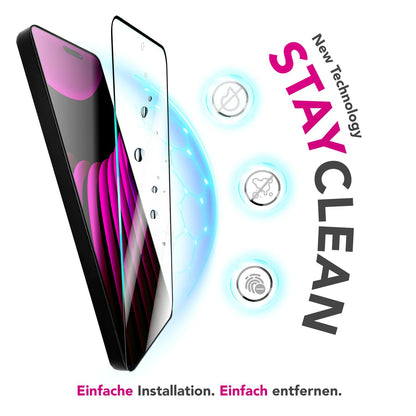 NALIA Display Glas ArmorGlassX für Apple iPhone 17 Pro Max (super klarer Displayschutz) - 2x Schutzglas 9H gehärtet, Kratzfest, Touch-optimiert, Hüllen-kompatibel, schwarzer Rahmen Default Title NALIA GlasSchutz