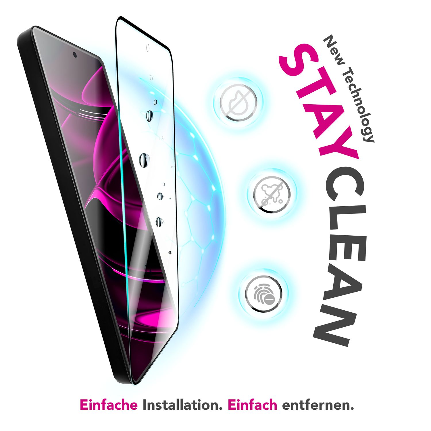 NALIA Display Glas ArmorGlassX für Google Pixel 10 / 10 Pro (super klarer Displayschutz), 2x Schutzglas 9H Härte, Case-kompatibel, Kratzfest, Touch-sensitiv, schwarzer Rahmen