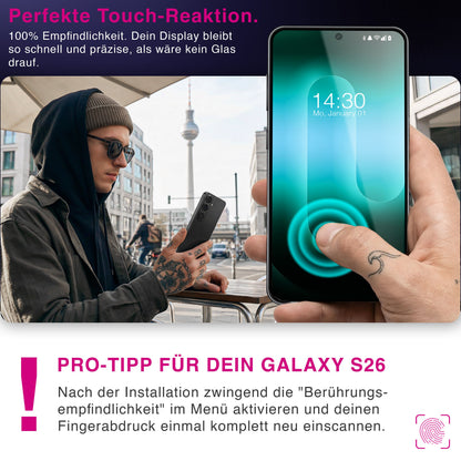 NALIA Privacy Schutzglas Samsung Galaxy S26 Plus Blickschutz Panzerglas Default Title NALIA GlasSchutz