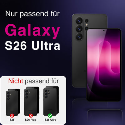 NALIA Blickschutzglas für Samsung Galaxy S26 Ultra – Härte 9H & Robust – ANTISPYX (Privacy Full-Cover) – Marke aus Berlin Default Title NALIA GlasSchutz