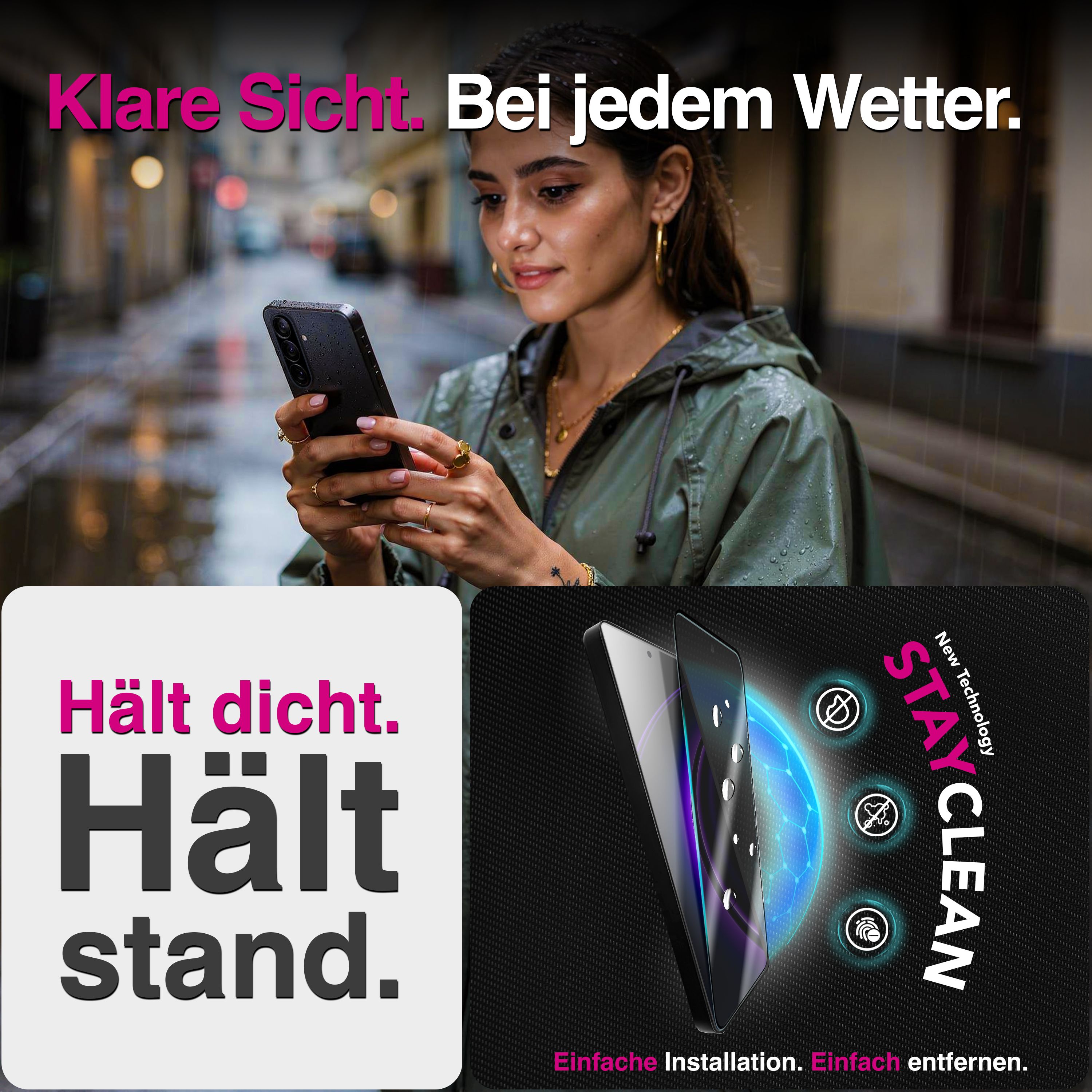 NALIA Privacy Schutzglas Samsung Galaxy A57 Blickschutz Panzerglas Default Title NALIA GlasSchutz
