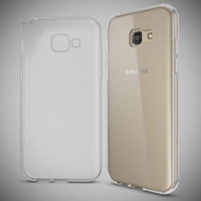 NALIA Transparente Silikonhülle für Samsung Galaxy A5 (2017) – Anti-Gelb & Rutschfest – GLAZE (Handyhülle Kristallklar, Schlank & Stoßfest) – Marke aus Berlin NALIA Transparente Hülle