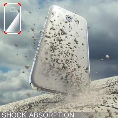 NALIA Transparente Silikonhülle für Samsung Galaxy A5 (2017) – Anti-Gelb & Rutschfest – GLAZE (Handyhülle Kristallklar, Schlank & Stoßfest) – Marke aus Berlin NALIA Transparente Hülle