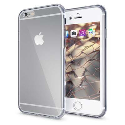 NALIA 360 Grad Handyhülle kompatibel mit iPhone 6 6S, Full Cover Vorne & Hinten Rundum Doppel-Schutz, Dünnes Ganzkörper Case Silikon Etui, Transparente Display Schutz-Hülle & Rückseite - Transparent Default Title NALIA Protective Hülle