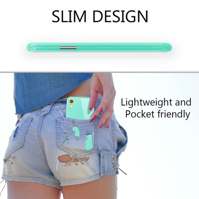 NALIA Magnetische 360° Glas Hülle kompatibel mit iPhone XR, Ultra-Slim Hard-Case Dünnes Hartglas Back-Cover mit Rahmen & Display-Schutz, Full-Body Schutzhülle Bumper Handy-Tasche Etui Weiß NALIA GlasSchutz