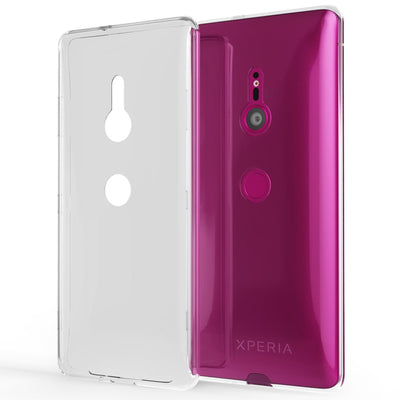 NALIA Transparente Silikonhülle für Sony Xperia XZ3 – Anti-Gelb & Rutschfest – GLAZE (Handyhülle Kristallklar, Schlank & Stoßfest) – Marke aus Berlin Default Title NALIA Transparente Hülle