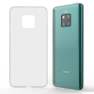NALIA Transparente Silikonhülle für Huawei Mate 20 Pro – Anti-Gelb & Rutschfest – GLAZE (Handyhülle Kristallklar, Schlank & Stoßfest) – Marke aus Berlin Default Title NALIA Transparente Hülle