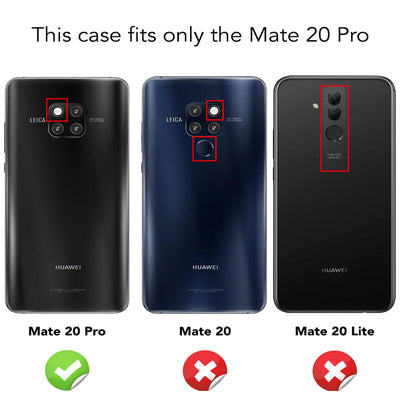 NALIA 360 Grad Hülle kompatibel mit Huawei Mate20 Pro, Full Cover Rundum Doppel-Schutz, Dünnes Ganzkörper Case Silikon Etui Handytasche, Displayschutz & Rückseite Handyhülle Transparent NALIA Protective Hülle