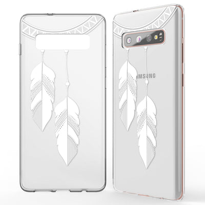 NALIA Hülle kompatibel mit Samsung Galaxy S10 Plus, Motiv Handyhülle Slim Silikon Case Cover Schutzhülle Dünn Durchsichtig, Etui Handy-Tasche Backcover Transparent Bumper NALIA Protective Hülle