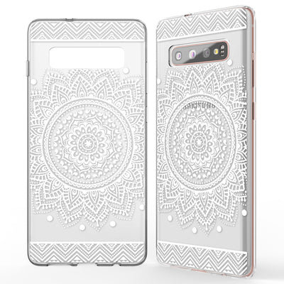 NALIA Hülle kompatibel mit Samsung Galaxy S10 Plus, Motiv Handyhülle Slim Silikon Case Cover Schutzhülle Dünn Durchsichtig, Etui Handy-Tasche Backcover Transparent Bumper NALIA Protective Hülle