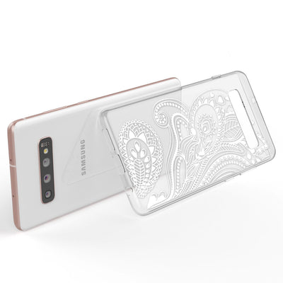 NALIA Hülle kompatibel mit Samsung Galaxy S10 Plus, Motiv Handyhülle Slim Silikon Case Cover Schutzhülle Dünn Durchsichtig, Etui Handy-Tasche Backcover Transparent Bumper NALIA Protective Hülle