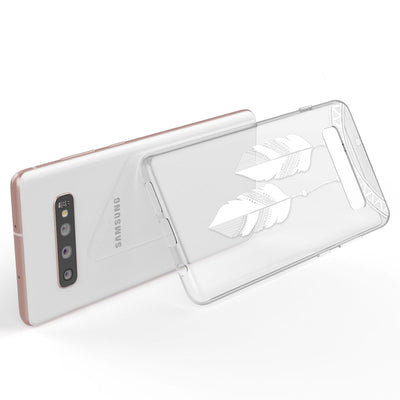 NALIA Hülle kompatibel mit Samsung Galaxy S10 Plus, Motiv Handyhülle Slim Silikon Case Cover Schutzhülle Dünn Durchsichtig, Etui Handy-Tasche Backcover Transparent Bumper NALIA Protective Hülle