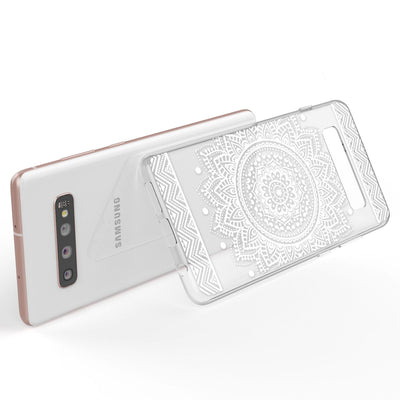 NALIA Hülle kompatibel mit Samsung Galaxy S10 Plus, Motiv Handyhülle Slim Silikon Case Cover Schutzhülle Dünn Durchsichtig, Etui Handy-Tasche Backcover Transparent Bumper NALIA Protective Hülle