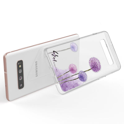 NALIA Hülle kompatibel mit Samsung Galaxy S10 Plus, Motiv Handyhülle Slim Silikon Case Cover Schutzhülle Dünn Durchsichtig, Etui Handy-Tasche Backcover Transparent Bumper Colorful Rain NALIA Protective Hülle