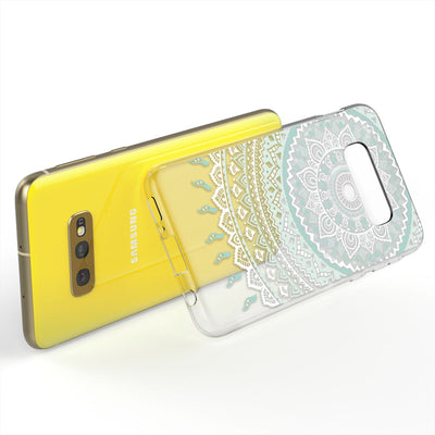 NALIA Hülle kompatibel mit Samsung Galaxy S10e, Motiv Handyhülle Slim Silikon Case Cover Schutzhülle Dünn Durchsichtig, Etui Handy-Tasche Backcover Transparent Bumper Colorful Lines NALIA Protective Hülle