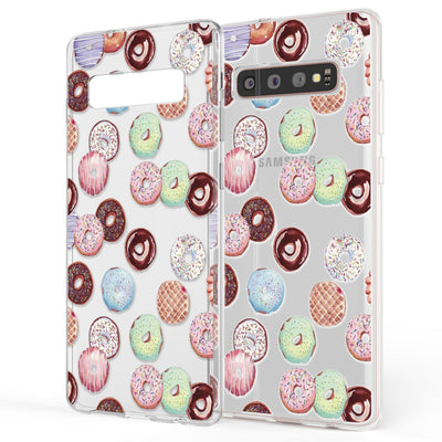 NALIA Handyhülle kompatibel mit Samsung Galaxy S10 Plus, Ultra-Slim Silikon Hülle Motiv Case Cover Crystal Schutzhülle, Durchsichtig Etui Handy-Tasche Backcover Transparent Bumper NALIA SlimFit Hülle