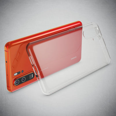 NALIA Transparente Silikonhülle für Huawei P30 Pro – Anti-Gelb & Rutschfest – GLAZE (Handyhülle Kristallklar, Schlank & Stoßfest) – Marke aus Berlin Default Title NALIA Transparente Hülle