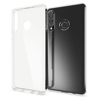 NALIA Transparente Silikonhülle für Huawei P30 Lite – Anti-Gelb & Rutschfest – GLAZE (Handyhülle Kristallklar, Schlank & Stoßfest) – Marke aus Berlin Default Title NALIA Transparente Hülle