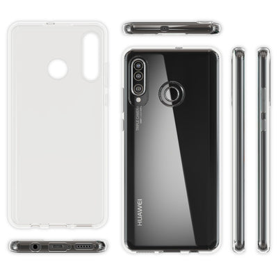 NALIA Transparente Silikonhülle für Huawei P30 Lite – Anti-Gelb & Rutschfest – GLAZE (Handyhülle Kristallklar, Schlank & Stoßfest) – Marke aus Berlin Default Title NALIA Transparente Hülle