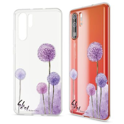 NALIA Hülle kompatibel mit Huawei P30 Pro, Motiv Handyhülle Ultra-Slim Silikon Case Crystal Cover Schutzhülle Durchsichtig Dünn, Handy-Tasche Backcover Transparent Bumper Colorful Rain NALIA SlimFit Hülle