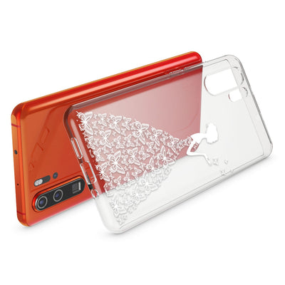 NALIA Hülle kompatibel mit Huawei P30 Pro, Motiv Handyhülle Ultra-Slim Silikon Case Crystal Cover Schutzhülle Durchsichtig Dünn, Handy-Tasche Backcover Transparent Bumper Berlin Skyline NALIA SlimFit Hülle