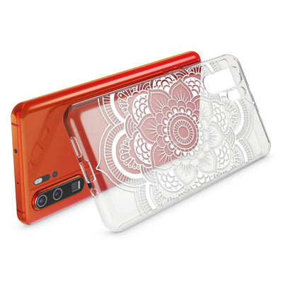 NALIA Hülle kompatibel mit Huawei P30 Pro, Motiv Handyhülle Ultra-Slim Silikon Case Crystal Cover Schutzhülle Durchsichtig Dünn, Handy-Tasche Backcover Transparent Bumper Dreamcatcher NALIA SlimFit Hülle
