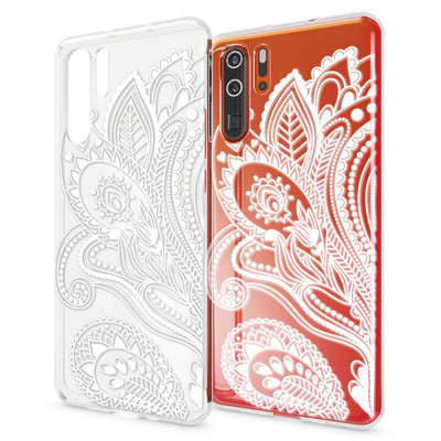 NALIA Hülle kompatibel mit Huawei P30 Pro, Motiv Handyhülle Ultra-Slim Silikon Case Crystal Cover Schutzhülle Durchsichtig Dünn, Handy-Tasche Backcover Transparent Bumper NALIA SlimFit Hülle