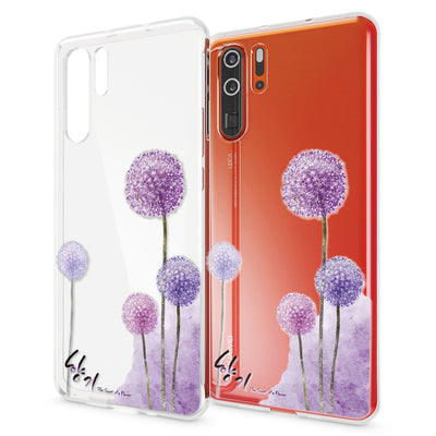 NALIA Hülle kompatibel mit Huawei P30 Pro, Motiv Handyhülle Ultra-Slim Silikon Case Crystal Cover Schutzhülle Durchsichtig Dünn, Handy-Tasche Backcover Transparent Bumper Colorful Rain NALIA SlimFit Hülle