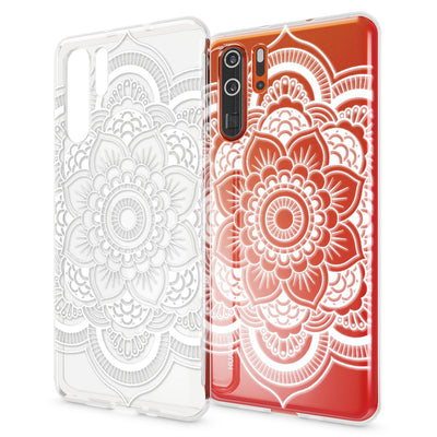 NALIA Hülle kompatibel mit Huawei P30 Pro, Motiv Handyhülle Ultra-Slim Silikon Case Crystal Cover Schutzhülle Durchsichtig Dünn, Handy-Tasche Backcover Transparent Bumper Dreamcatcher NALIA SlimFit Hülle