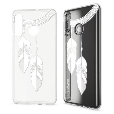 NALIA Hülle kompatibel mit Huawei P30 Lite, Motiv Handyhülle Ultra-Slim Silikon Case Crystal Cover Schutzhülle Durchsichtig, Handy-Tasche Backcover Transparent Bumper NALIA SlimFit Hülle