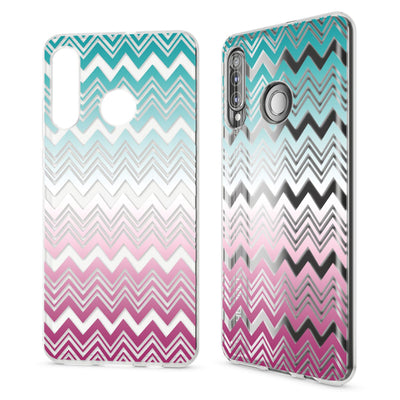 NALIA Hülle kompatibel mit Huawei P30 Lite, Motiv Handyhülle Ultra-Slim Silikon Case Crystal Cover Schutzhülle Durchsichtig, Handy-Tasche Backcover Transparent Bumper NALIA SlimFit Hülle