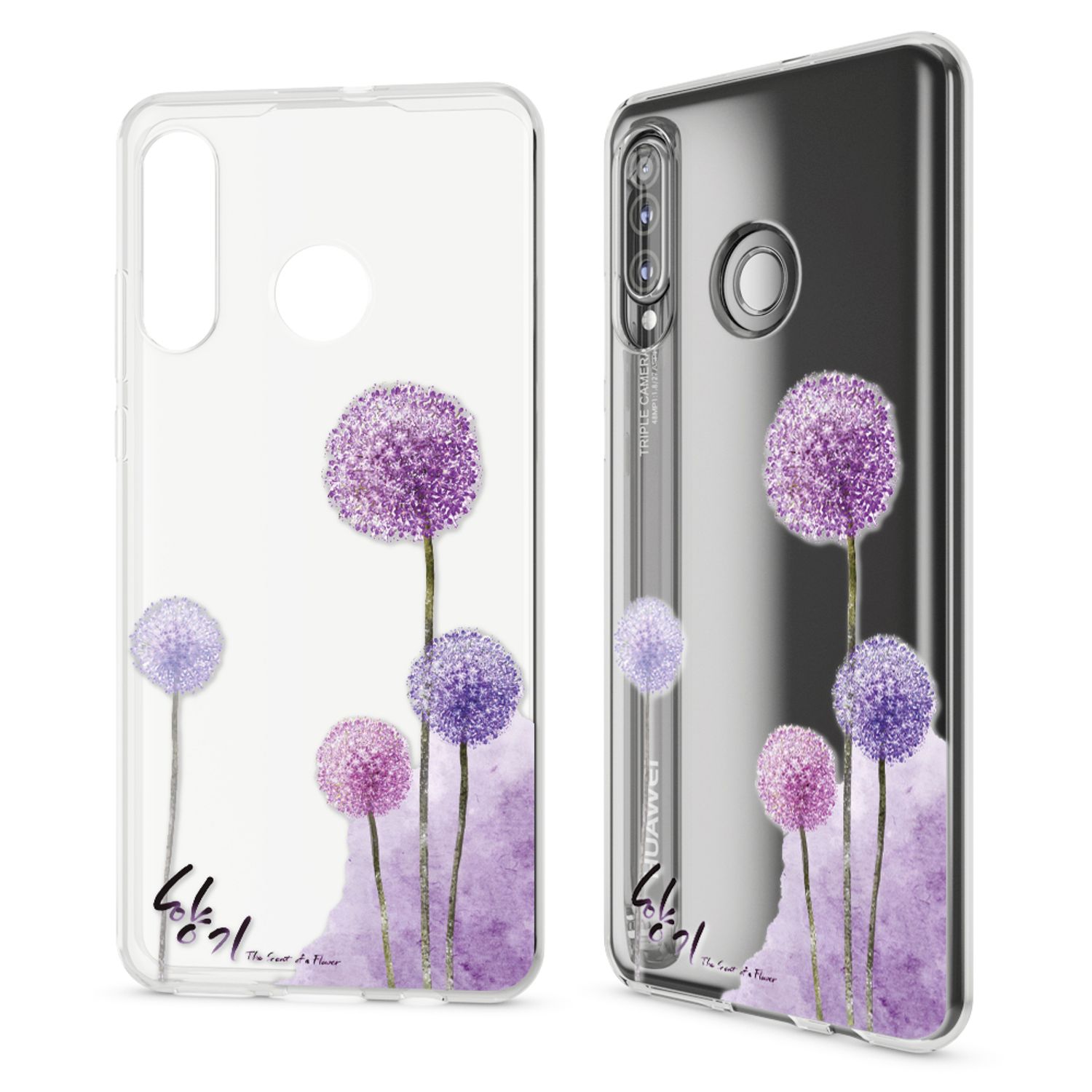 NALIA Hülle für Huawei P30 Lite, Motiv Handy Hülle Slim Silikon Case Schutzhülle NALIA