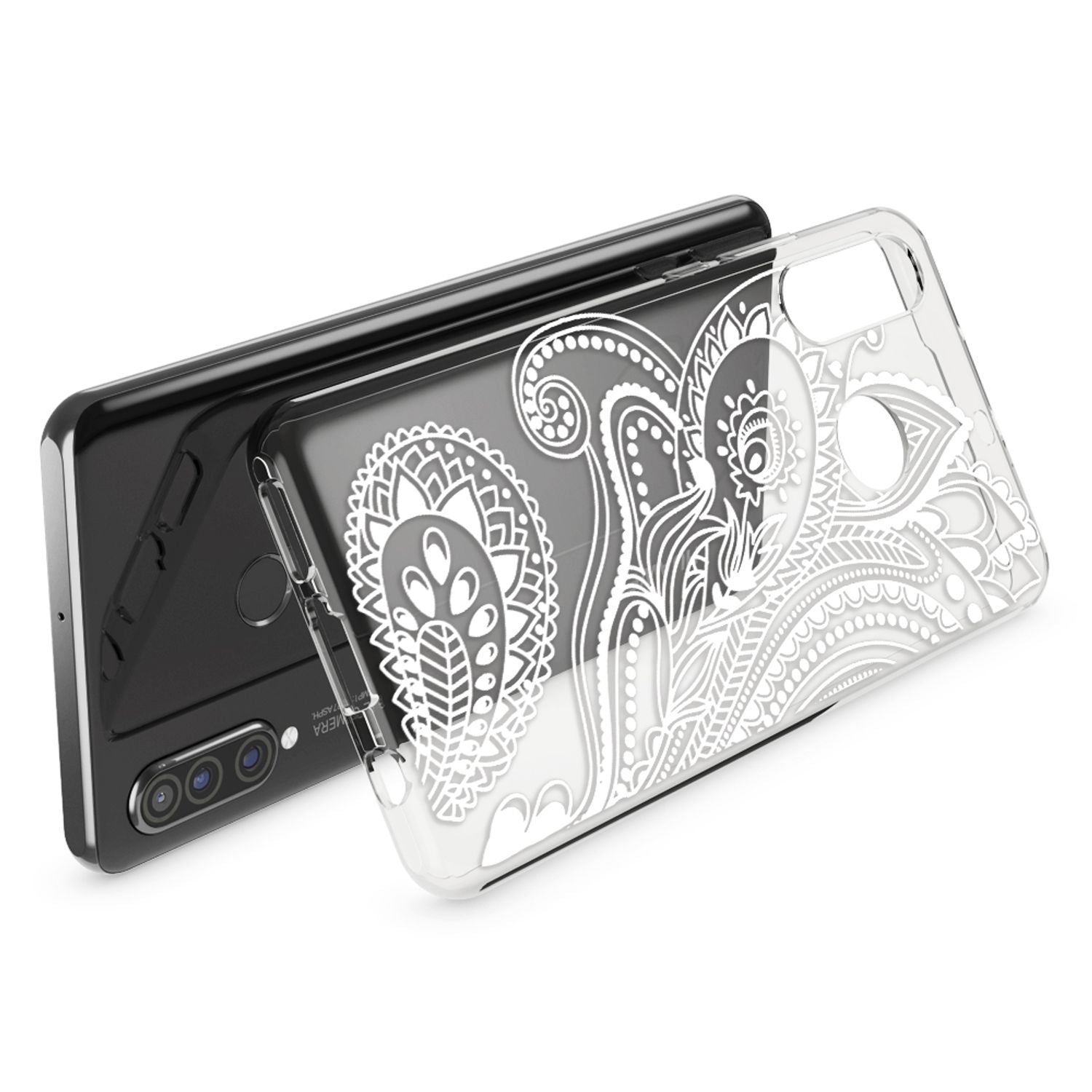 NALIA Hülle für Huawei P30 Lite, Motiv Handy Hülle Slim Silikon Case Schutzhülle NALIA