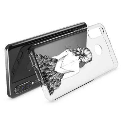NALIA Hülle kompatibel mit Huawei P30 Lite, Motiv Handyhülle Ultra-Slim Silikon Case Crystal Cover Schutzhülle Durchsichtig, Handy-Tasche Backcover Transparent Bumper NALIA SlimFit Hülle