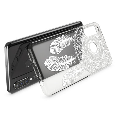 NALIA Hülle kompatibel mit Huawei P30 Lite, Motiv Handyhülle Ultra-Slim Silikon Case Crystal Cover Schutzhülle Durchsichtig, Handy-Tasche Backcover Transparent Bumper NALIA SlimFit Hülle