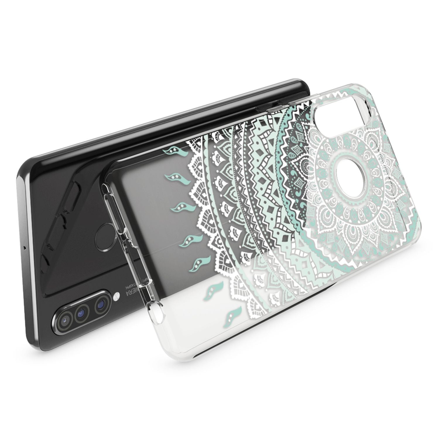 NALIA Hülle für Huawei P30 Lite, Motiv Handy Hülle Slim Silikon Case Schutzhülle NALIA