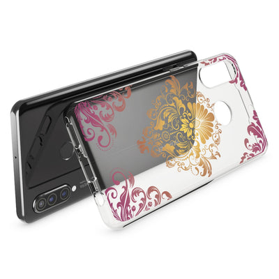 NALIA Hülle kompatibel mit Huawei P30 Lite, Motiv Handyhülle Ultra-Slim Silikon Case Crystal Cover Schutzhülle Durchsichtig, Handy-Tasche Backcover Transparent Bumper Flamingo Pink NALIA SlimFit Hülle