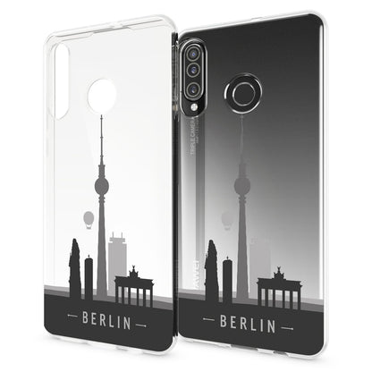 NALIA Hülle für Huawei P30 Lite, Motiv Handy Hülle Slim Silikon Case Schutzhülle NALIA