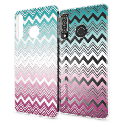 NALIA Hülle für Huawei P30 Lite, Motiv Handy Hülle Slim Silikon Case Schutzhülle NALIA