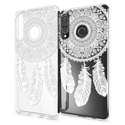 NALIA Hülle kompatibel mit Huawei P30 Lite, Motiv Handyhülle Ultra-Slim Silikon Case Crystal Cover Schutzhülle Durchsichtig, Handy-Tasche Backcover Transparent Bumper NALIA SlimFit Hülle
