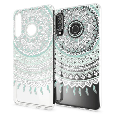 NALIA Hülle kompatibel mit Huawei P30 Lite, Motiv Handyhülle Ultra-Slim Silikon Case Crystal Cover Schutzhülle Durchsichtig, Handy-Tasche Backcover Transparent Bumper NALIA SlimFit Hülle