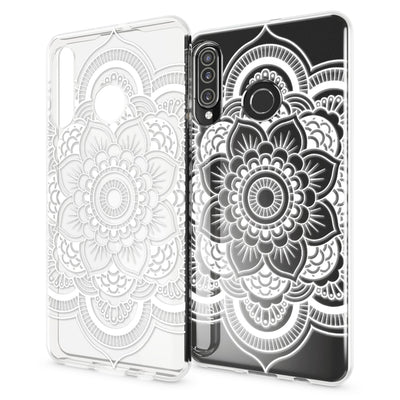 NALIA Hülle kompatibel mit Huawei P30 Lite, Motiv Handyhülle Ultra-Slim Silikon Case Crystal Cover Schutzhülle Durchsichtig, Handy-Tasche Backcover Transparent Bumper NALIA SlimFit Hülle