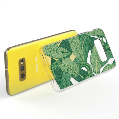 NALIA Handyhülle kompatibel mit Samsung Galaxy S10e, Slim Silikon Hülle Motiv Case Cover Crystal Schutzhülle Durchsichtig, Etui Dünn Handy-Tasche Backcover Transparent Bumper Skin Doughnuts NALIA SlimFit Hülle